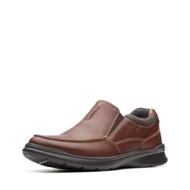 Imagem de Clarks Mocassim masculino Cotrell Free, Couro de tabaco, 41