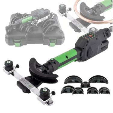 Imagem de Dobradeira EléTrica De Tubos De Cobre Macio Com Matrizes De 1/4" A 7/8", Dobradeira RáPida De Tubos A 90°, Dobradeira Manual De Tubos De íOn-LíTio