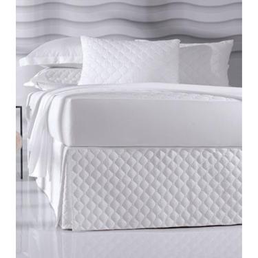 Imagem de Saia Box Petit Poa Queen Altenburg Branco, UN, Branco