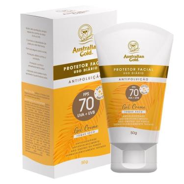 Imagem de Protetor solar Facial Gel Creme Australian Gold FPS70 50g-Unissex