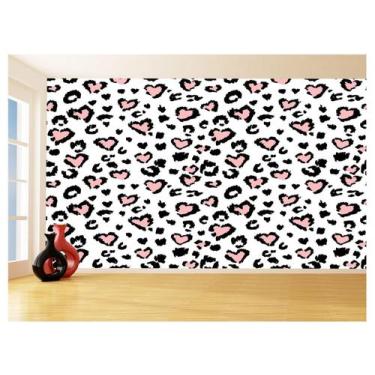 Imagem de Papel De Parede 3D Textura Estampa Animal Onça 3,5M Txt215 - Você Deco