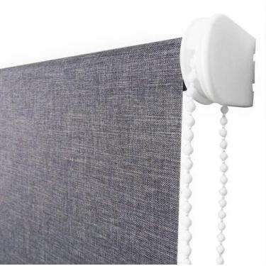 Imagem de Persiana Rolo Translúcida Breeze Cinza 120 L X 160 A Cm - Top Flex