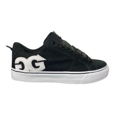 Imagem de Tênis Skate Double G Record St Pretobranco Lancamento-Unissex