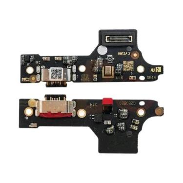 Imagem de Placa De Carregamento USB Redmi Conector De Porta De Carregador Cabo F