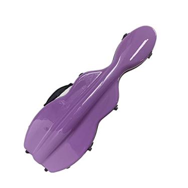 Imagem de Estojo De Violino Tamanho 4/4 Em Fibra De Carbono Resistente Ao Desgaste Resistente À Compressão Higrômetro De Alça De Ombro Dupla Tamanho Completo Estojo de Violino (Color : 10)