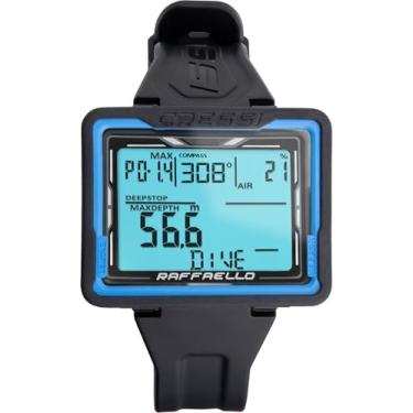 Imagem de Cressi Computadores de pulso Raffaello, preto/azul