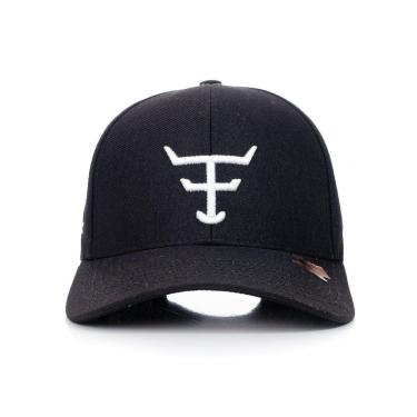 Imagem de Bone Texas Farm - Tx. Classic - Tf863 - Preto/ Branco Único-Unissex