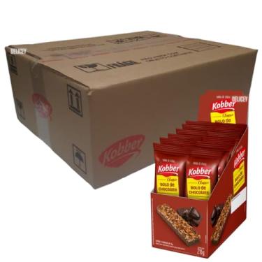 Imagem de Caixa Fechada C/8 Display Barra Cereal Kobber Classic 240g Bolo De Chocolate
