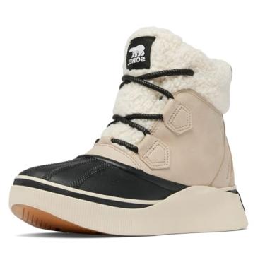 Imagem de Sorel Bota de neve feminina Out N About Iv Chillz impermeável, Omega Taupe/Preto, 35