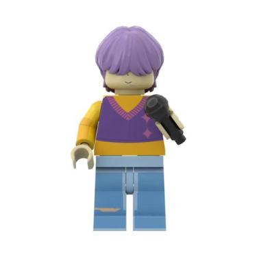 Imagem de Conjunto De Blocos De Montar Caçadores De Demônios Com Bonecos Lumi Pa