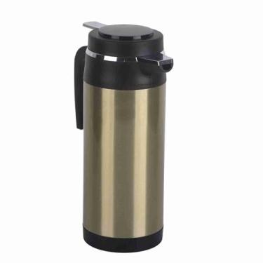 Imagem de Garosa Chaleira Elétrica para Carro 1000ML 12V 24V Chaleira de Viagem Portátil Com Isolamento a Vácuo de Aço Inoxidável, Aquecimento Rápido a 212 ° F para água Quente na Estrada, Ajuste Universal