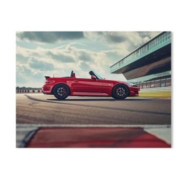 Imagem de HouLaiZhe Static S2000 Jdm Cartazes de carro tela estética decoração de sala de parede impressões de parede sala de galeria decoração de parede para quarto sala de estar escritório 18 x 24 polegadas