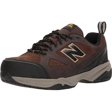 Imagem de New Balance Men's 627v2 Work Training Shoe, Brown, 13 D US
