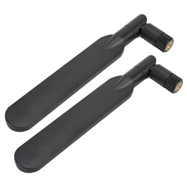 Imagem de LiebeWH Antena GSM de Alto Ganho 9dbi Rede Wifi Roteador Sem Fio Anti-interferência Conector SMA 700-2700mhz para Máquinas de Venda Automática de Roteador, Com Estrutura Flexível, Antiácido e