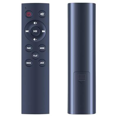 Imagem de RETROSUN Controle remoto de substituição para a maioria dos sistemas de alto-falantes BOWFELL Bow-BAR-BLK Compact Soundbar Sound Bar