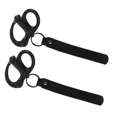 Imagem de KiBcsLic Conjunto de 2 Presilhas de Liberação Rápida para Máscara de Respiração Autônoma (SCBA) - Acessórios Compactos e Fixos para Treinamento em Corpo de, Preto