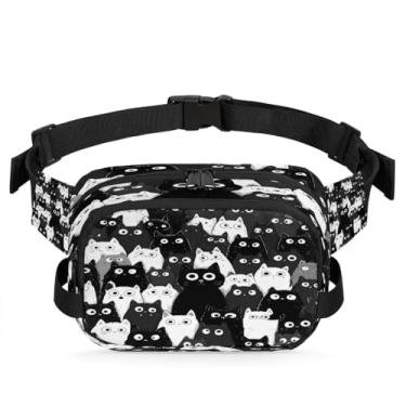 Imagem de Pochete psicodélica de margaridas coloridas para mulheres e homens com alça ajustável, bolsa transversal, bolsa de peito, bolsa tiracolo, Cor 18