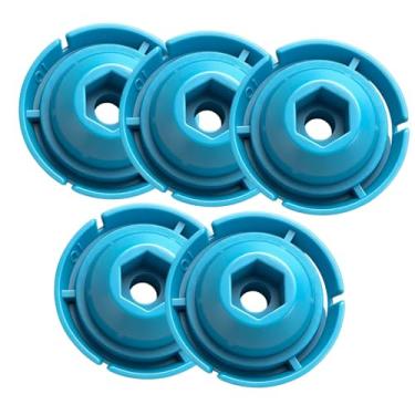 Imagem de Generic Conjunto de 5 peças de acessórios para máquina de calafetagem, placa de pressão, peça de reparo, fácil instalação, ferramenta para cola de vidro de 5