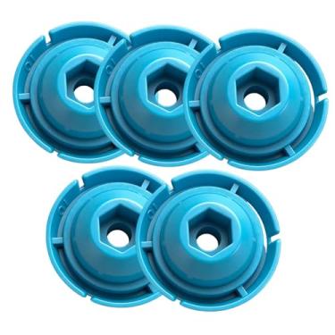 Imagem de Fenteer Conjunto de 5 peças de ferramentas para calafetagem com placa de pressão para cola de vidro de alta dureza, para reparos e instalação rápida,