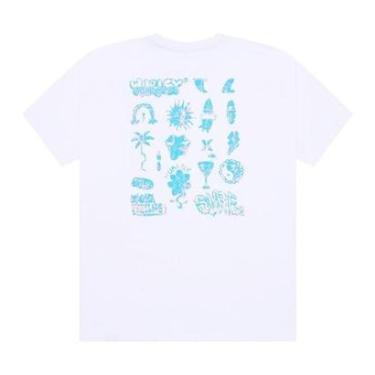 Imagem de Camiseta Hurley HYTS010836 Flops - Branco-Masculino