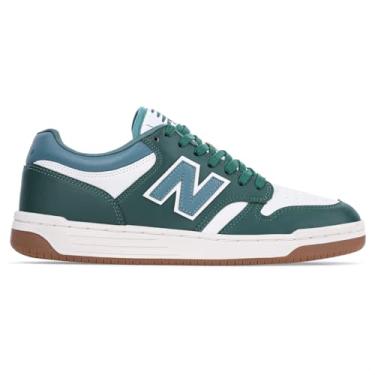 Imagem de New Balance Tênis 480 Low, Masculino, Verde Escuro, 38