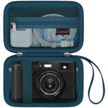 Imagem de Estojo de câmera Canboc para Fujifilm X100V X100VI com bolso de malha