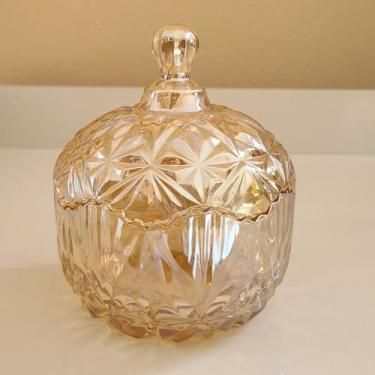 Imagem de Mini Bomboniere Potiche de vidro baleiro decorativo Porta doces e bomb