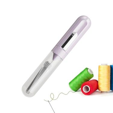Imagem de Passa Fios Para Costura | Dispositivo de Enfiar Rápido de Grande Capacidade DIY | Passador de Agulhas para Bordado e Acolchoamento - para Adultos Família Amigos Avó Avô Idosos Mulheres