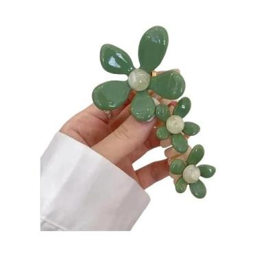 Imagem de Tiara De Cabelo Com Trança De Flor De Pérola, Acessórios De Cabelo Fem