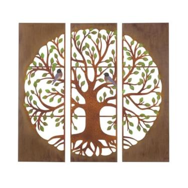 Imagem de Regal Art & Gift Árvore da Vida Decoração de parede de metal para casa - Detalhe decorativo grande para pendurar na parede | Arte de parede de metal para ambientes internos e externos | Escultura