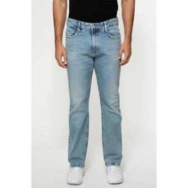 Imagem de Calça Jeans Regular Straight Azul Claro-Masculino