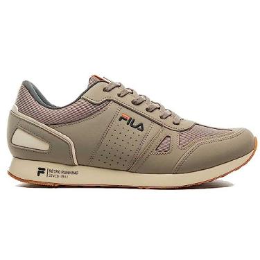 Imagem de Tênis Fila Masculino Classic Runner Sl Oliva/preto/laranja F01l039-5744-44