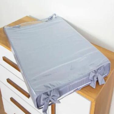 Imagem de Trocador de Fraldas Anatômico Para Cômoda e Berço com Capa Plástica Be