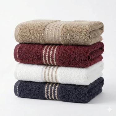 Imagem de Kit Com 4 Toalhas Banhão Gigante Alta Absorção Sublime 72x150cm 450 Gramas