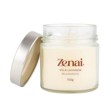 Imagem de Vela Aromática Lavanda Zenai 150g Aroma Calmante