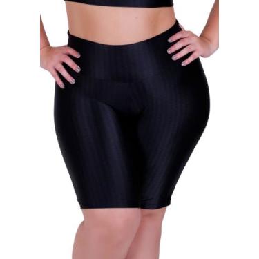 Imagem de Bermuda para Academia Plus Size Fitness Cintura Alta 3D - c12 SOFIA PL