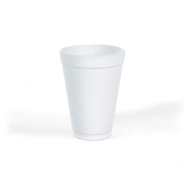 Imagem de Copo Térmico Descartável 240Ml Branco Com 25 Unidades