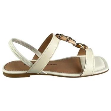 Imagem de Sandália Rasteira Feminina Dakota Tiras com Pedras-Feminino