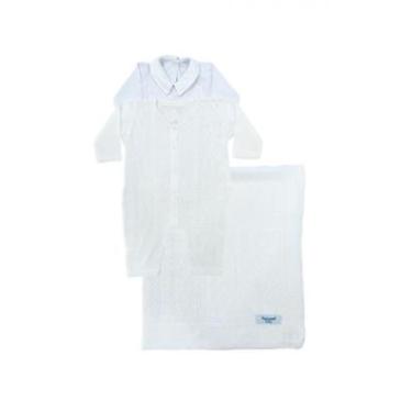 Imagem de Saída De Maternidade Menino em trico Ref MM303BC-Masculino