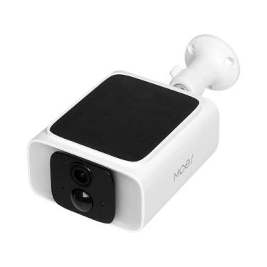 Imagem de Câmera Inteligente WiFi Solar MOES Tuya Dual Band 2.4GHz 5GHz IP65 À P