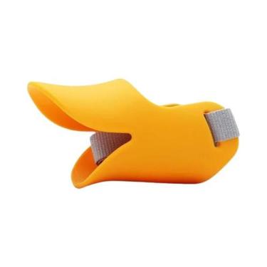 Imagem de Focinheira Ajustável De Silicone Para Cães (Anti-Mordida E Anti-Latido