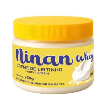 Imagem de Suplemento Proteico Pasta Proteina NINAN WHEY Protein Creme de Leitinh