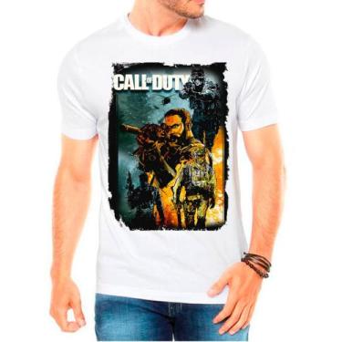 Imagem de Camiseta Call of Duty Games Jogos Lançamento, Modelo 01, G