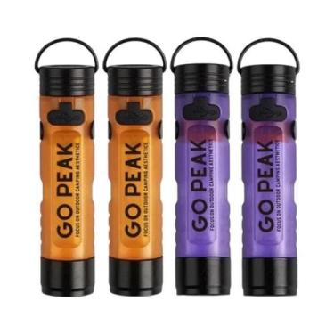 Imagem de Mini Lanterna De Bolso LED Com Clipe Para Chaveiro, Luz De Emergência 