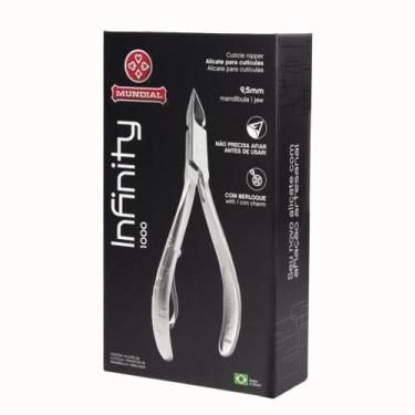 Imagem de Alicate Cuticula 9.5mm 1000 Infinity Inox - Mundial (1000-9.5)