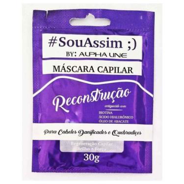 Imagem de Máscara Capilar Reconstrução Sou Assim) 30g - Alpha Line