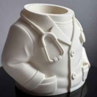 Imagem de Porta Canetas E Lápis Jaleco Médico Presente Area Da Saude - RPD INDUS