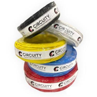 Imagem de 100m Fio 2 5mm 100m Flexivel Eletrico Antichama 750v Cabo Flexivel 2 5