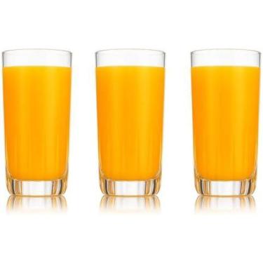 Imagem de Jogo de 3 copos importado de vidro egipcio para água suco e outros, al