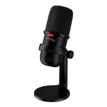 Imagem de Microfone HyperX Solocast Podcast, USB, Pedestal Ajustável, Compatível PS4, PS5, Mac e PC - 4P5P8AA-Unissex